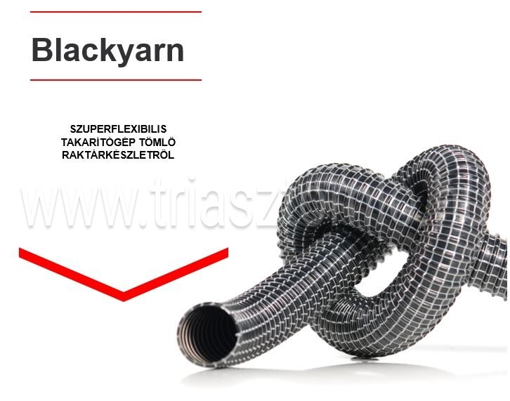 Blackyarn takarítógép tömlő