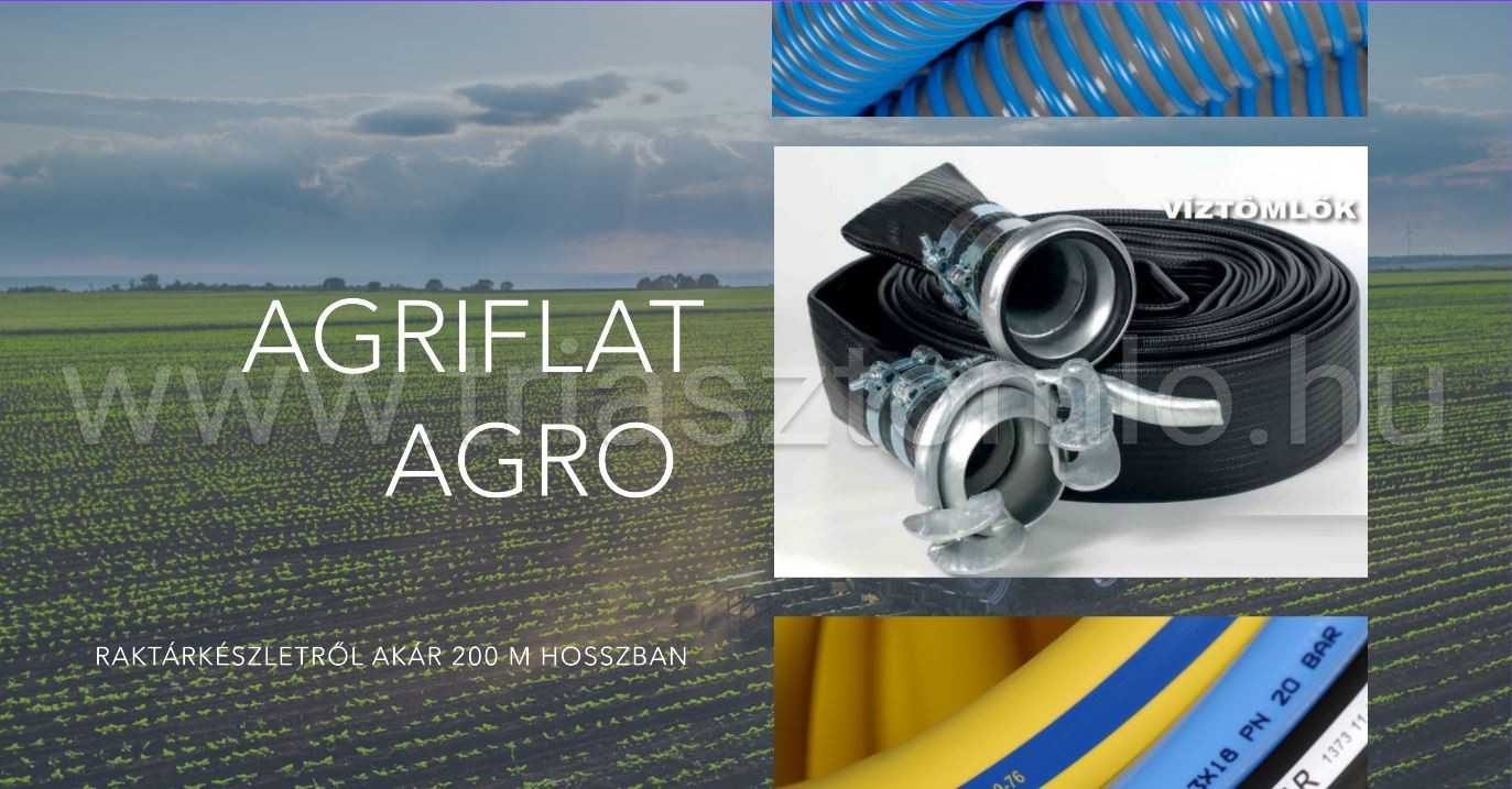 Agriflat Agro lapostömlő